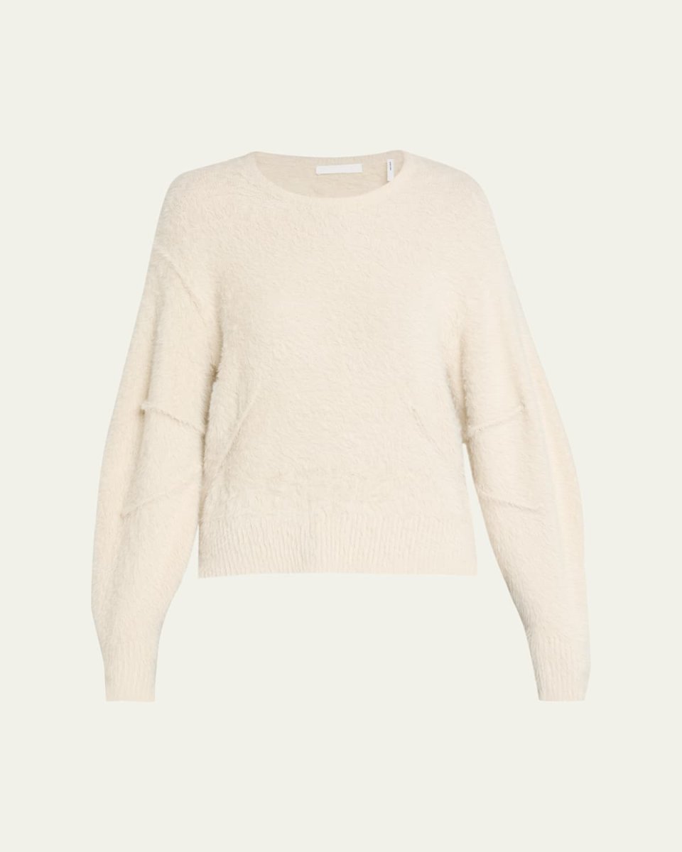 Apex Oversized Fuzzy Knit Sweater